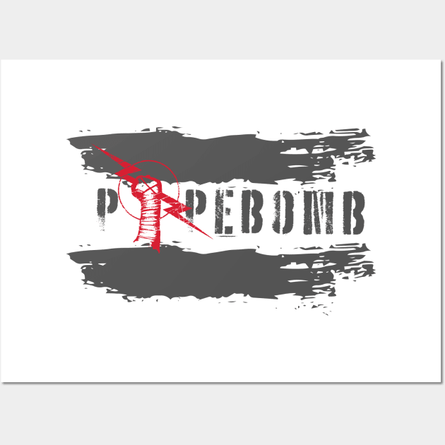 Pipebomb Design Wall Art by Ragnariley